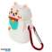 Maneki Neko Lucky Cat torbica za polnjenje brezžičnih slušalk fotografija 4