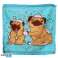 Mops the Pug Dog Compressed Travel Towel Towcloth por pieza fotografía 4