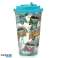 Volkswagen VW T1 Bulli Surf Caneca com Flip Straw & Tampa 500ml por peça foto 2