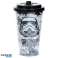 The Original Stormtrooper Becher mit Flip Strohhalm &amp; Deckel 500ml Bild 1