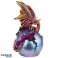 Dark Legends LED Geode Feuer Drachen Ei Bild 1