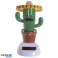 Kaktus med Sombrero Solar Pal wobble figur billede 1