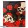Skulls & Roses Skull Red Roses Gift Bag XL per piece image 4