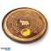 Mango wood elephant round incense holder per piece image 1