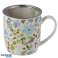 Julie Dodsworth Porcelain Lavender Mug with Tea Infuser and Lid image 1