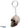 Skulls & Roses skull keychain per piece image 1