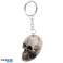 Skulls & Roses skull keychain per piece image 2