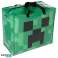 Minecraft Creeper bolsa de almacenamiento con cremallera fotografía 2