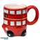 Naujo dizaino dviaukštis autobuso formos puodelis nuotrauka 3