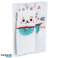 Maneki Neko Lucky Cat Plush Fleece A5 Notepad & Pencil Case Set image 1