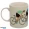 Cycling cycling mug made of porcelain image 3