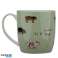 Willow Farm Pigs Porcelain Mug image 2