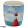 Seagull and buoy cup made of porcelain image 1