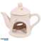 Teapot with lid Ceramic fragrance lamp image 2
