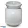 Eden white oval-shaped double bowl fragrance lamp for wax and oil image 2