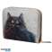 Kim Haskins cat wallet with zipper small per piece image 1