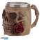 Skull and Roses decorative jug image 1