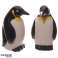 Salt and pepper shaker set penguin ceramic image 2