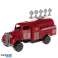 Mini camión de bomberos fundido a presión juguete por pieza fotografía 3