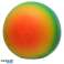 Радужный сжимаемый мяч для снятия стресса 7 см за штуку изображение 4