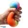 Rainbow Squeezable Stress Ball 9cm pr. stk billede 1