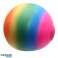 Rainbow изстискване стрес топка 9 см на парче картина 2