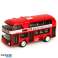 Diecast Pull Back Bus Toy Car Per Piece image 1