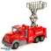 Pull back caminhão de bombeiros ambulância carro de brinquedo por peça foto 2