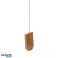 Wooden wind chime with metal tubes 58cm image 2