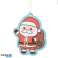 Kerstmis feestelijke vrienden Santa Claus auto luchtverfrisser Winter Berry per stuk foto 2