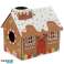 Christmas Gingerbread Lane Build your own cat playhouse image 1