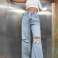 Spodnie jeans ASOS &amp; TOPSHOP - damskie/męskie - NOWOŚĆ zdjęcie 3