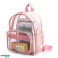Transparent PVC shoulder bag/candy bag/beach bag/children&#039;s backpacks image 2
