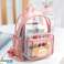 Transparent PVC shoulder bag/candy bag/beach bag/children&#039;s backpacks image 1