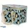 Кошачий тонкий кошачий дизайн тканый холодильник сумка ланч-бокс изображение 1