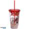 Asterix mug with straw & lid 500ml per piece image 1
