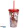 Asterix mug with straw & lid 500ml per piece image 2