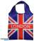 Shopping bag pieghevole London Icons Red Phone Booth per pezzo foto 2