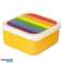 Rainbow Lunch Boxes pusdienu kastu komplekts 3 s/m/l attēls 2