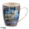 Lisa Parker Novo Design Howling Wolf Caneca feita de porcelana foto 3