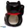 Maneki Neko Black Lucky Cat Lampada di fragranza in ceramica foto 2