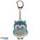 Pink and Blue Owls LED with Tone Keychain Per Piece image 2