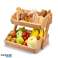 Predstavujeme dvojúrovňový košík s ovocím Fruito - pozdvihnite svoj maloobchodný priestor štýlom a funkčnosťou! fotka 1