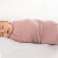 Swaddle MUSLIN 100 cotton rose. 80x120 image 1