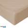 Jersey-Blatt mit Rosengummi. 90/100x190/200x30 Bild 3