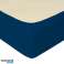 Jersey-Blatt mit Rosengummi. 90/100x190/200x30 Bild 2