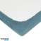 MUSLIN ark med gummi roz.90x190/200x25cm bilde 2