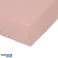 MUSLIN Platte mit Gummi roz.160x190/200x25 Bild 3