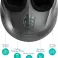 Masajeador de pies Shiatsu Máquina de masaje de pies eléctrica de amasado por calor con rodadura y compresión de aire para el hogar y la oficina para hombres y mujeres fotografía 4