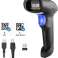 Scanner de código de barras 2D sem fio para QR, PDF417, DataMatrix, Maxicode, para PC e computador foto 3